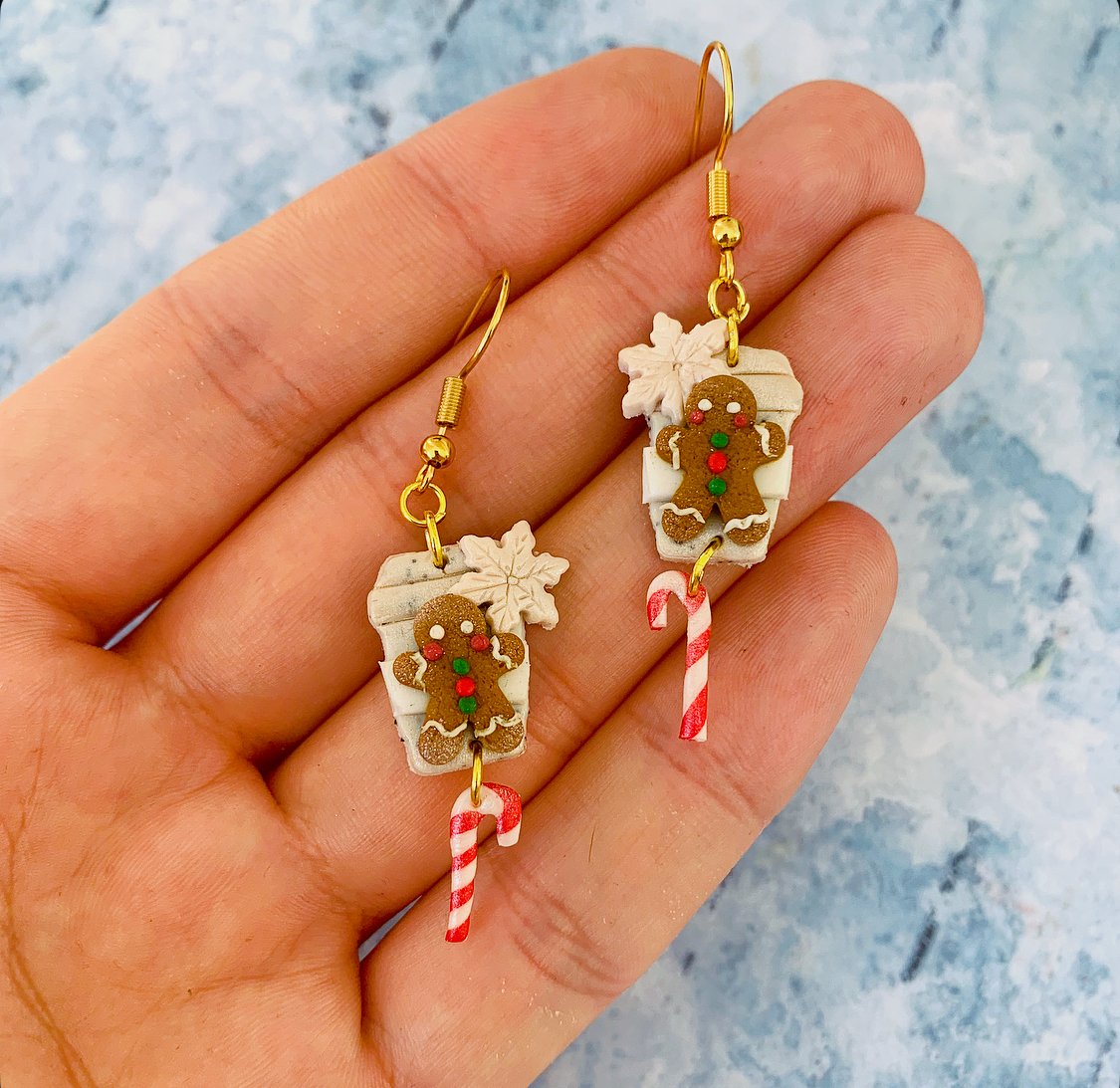 Lógós Mézis shaken espresso fülbevaló