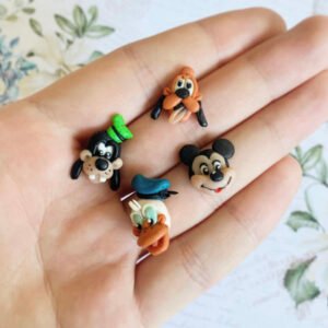 Vidám figurás beszúrós fülbevalók - Gyerekkorunk kedvencei I.