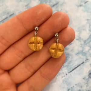 Cipó lógós fülbevaló ezüstszínű beakasztóval