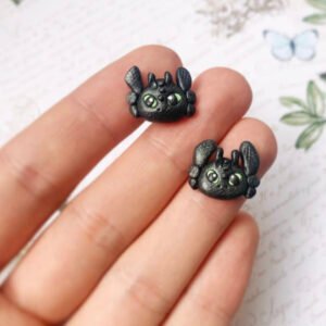 Vidám Figurás beszúrós fülbevaló - Gyerekkorunk kedvencei X.