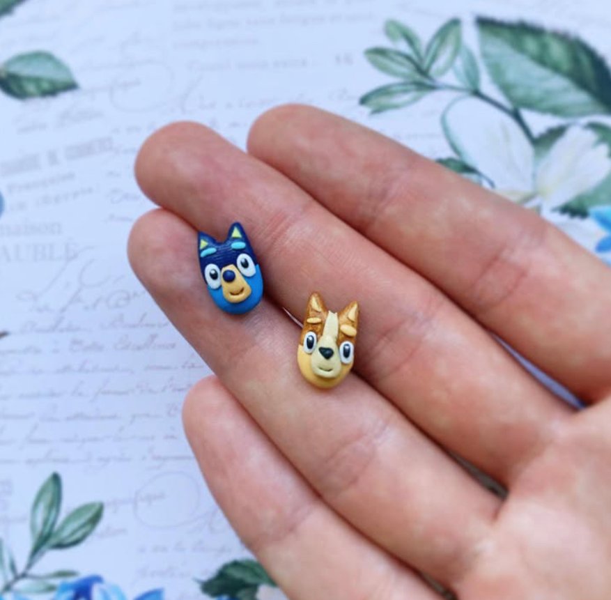 Vidám figurás beszúrós Fülbevaló - Gyerekkorunk kedvencei XII.