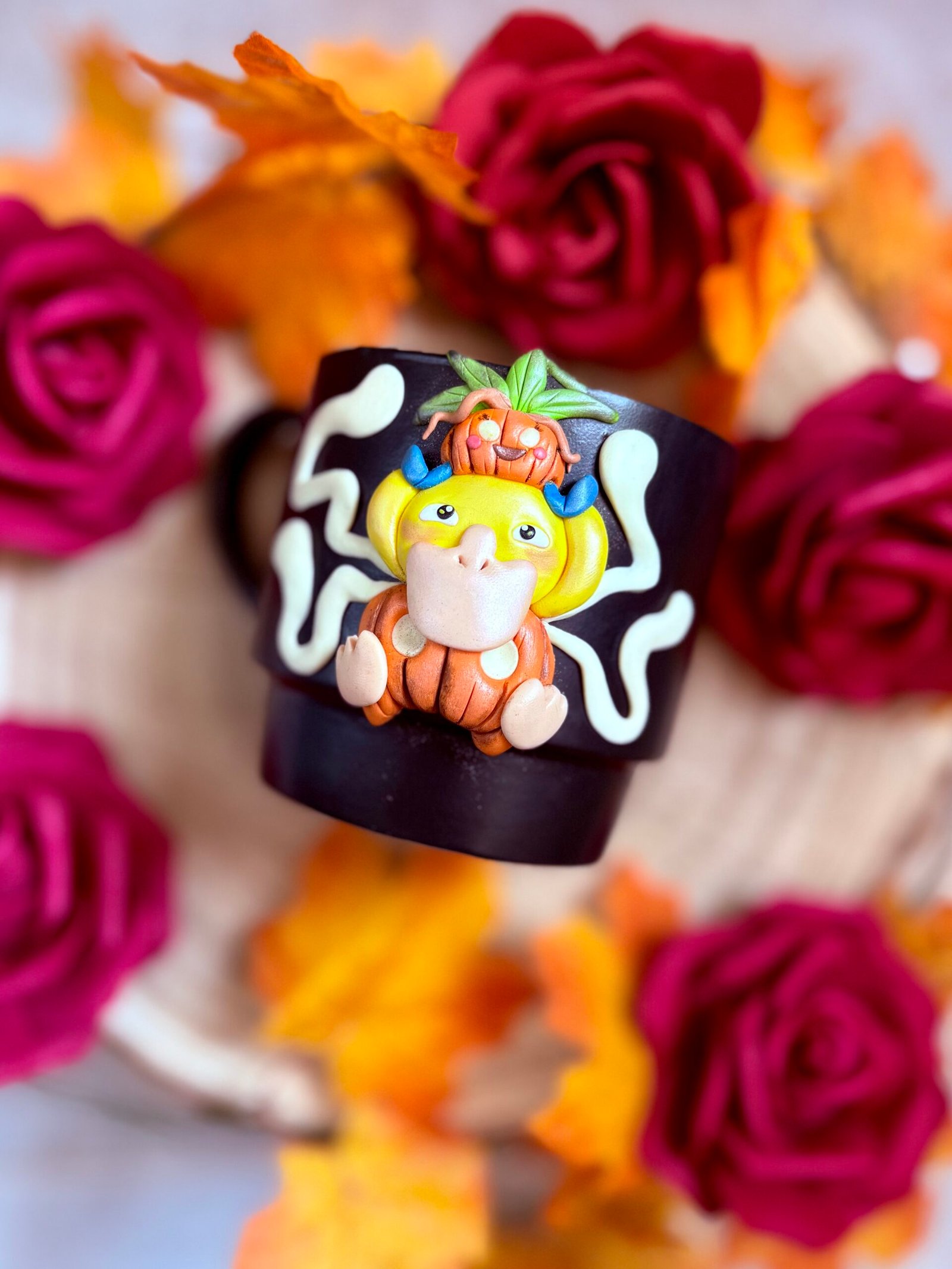 🎃Halloweeni Psyduck bögre 🍂