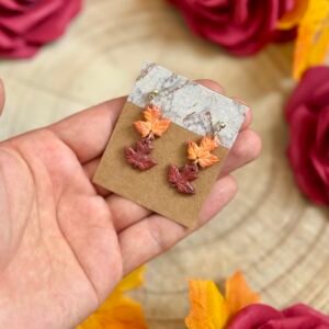 Őszi Falevél Fülbevaló