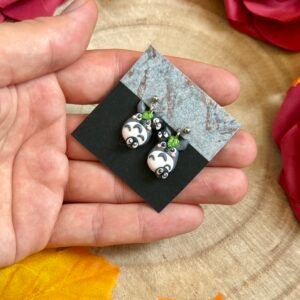 Totoro & Kormocskák – kézzel készült polymer clay fülbevaló