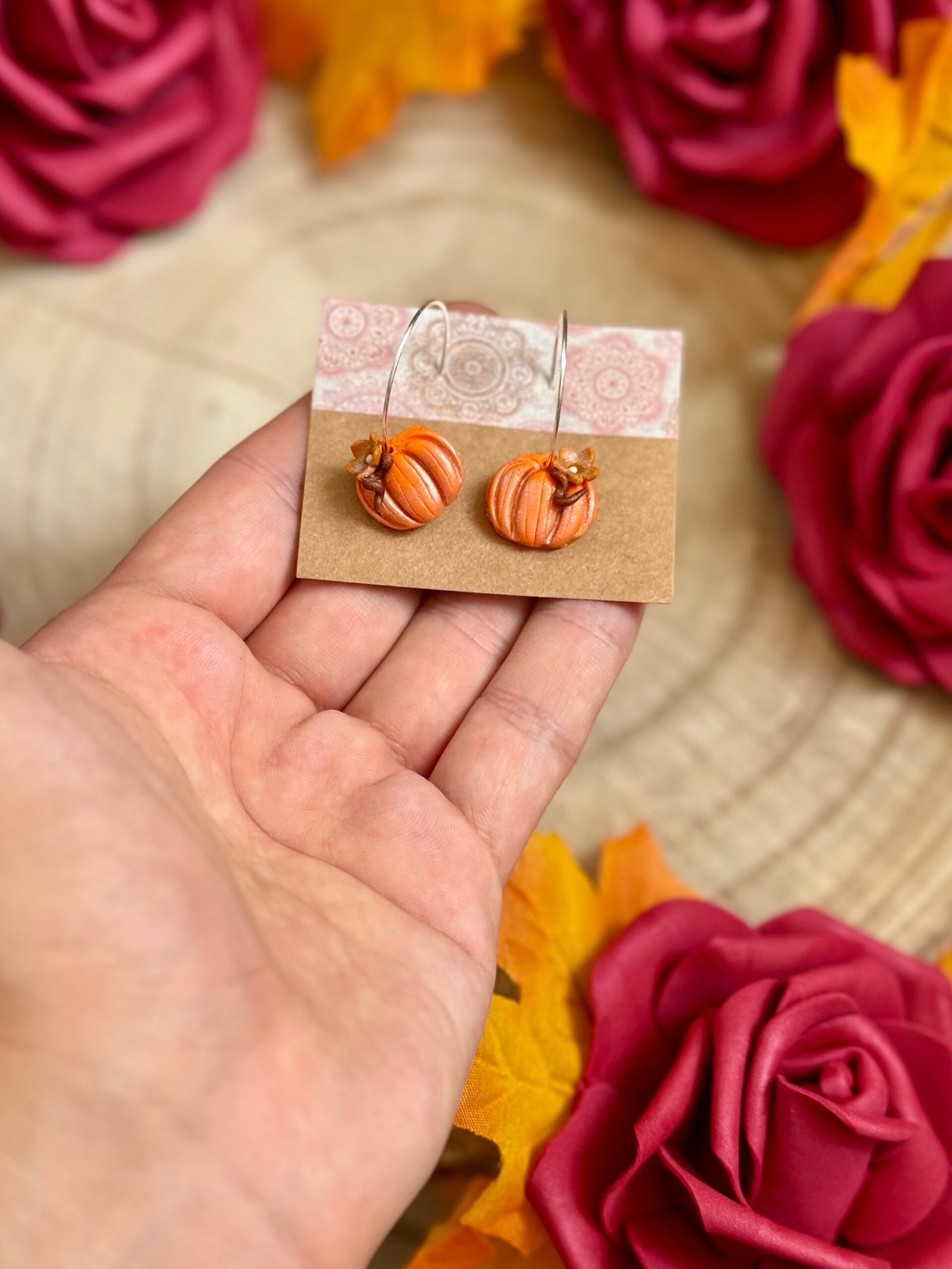 Tökös karikafülbevaló